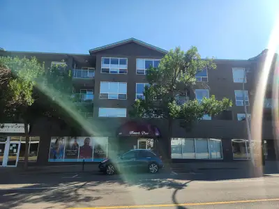Bright south facing 2 bedroom, 2 bath unit in the downtown area, fridge, stove, microwave, dishwashe...