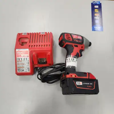 Milwaukee  M18 1/4 in. Hex Impact Driver - 2656-20, View more
