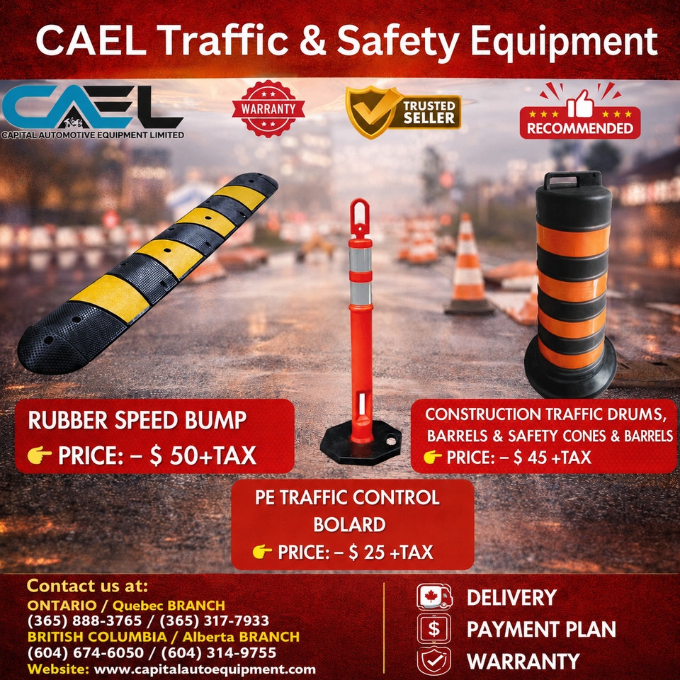Finance!New Traffic & Safety Equipment – Reliable Solutions | Other ...