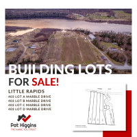 Building Lots for Sale! Little Rapids!