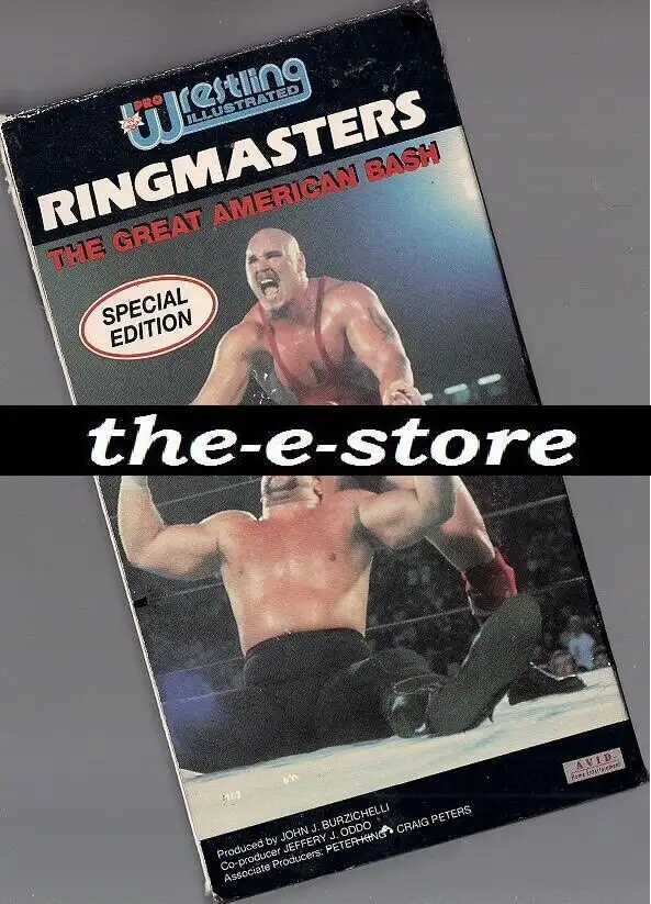 Wrestling VHS/DVD 1985 - GREAT AMERICAN BASH. WWE/WWF/WCW/NWA.
