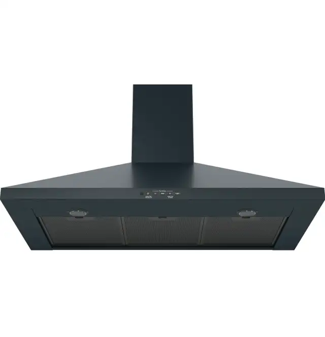 GE 36" BLACK WALL MOUNT PYRAMID CHIMNEY HOOD $399.00 No Tax!!!63848996844033121
