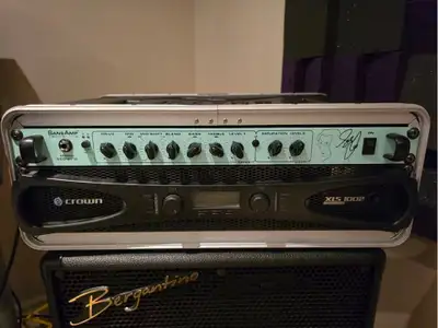 Awesome Bass Rig - SansAmp Ged-2112 w Crown Power Amp & Case, View more