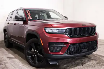 2022 JEEP GRAND CHEROKEE ALTITUDE – 4X4 - V6 3.6L - STYLE, CONFORT ET TECHNOLOGIE Disponible mainten...