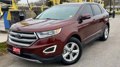 WE ARE CANADA'S MOTORS PLACE :) 2015 FORD EDGE w/ 92,963 km !!!! ECOBOOST 2.0L TURBO I4 245HP AWD LO...