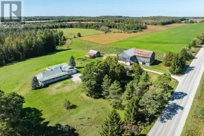 Scenic 100+/- acre farm, organic for over 20 years, features a lovely stone bungalow, classic L-shap...