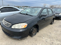 2008 TOYOTA COROLLA  Just in for parts at Pic N Save