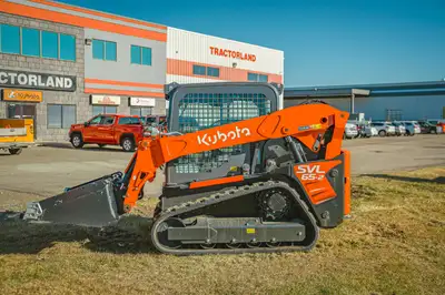 Welcome to Tractorland! 2024 Kubota SVL65-2 – Compact Track Loader Efficient 68 HP diesel engine, sm...