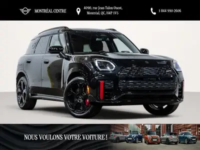 Découvrez ce magnifique véhicule d'occasion, un MINI John Cooper Works Countryman ALL4 affichant un...