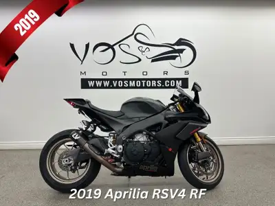 Vos Motors -Financing Available The 2019 Aprilia RSV4 RF is a purebred superbike engineered from Apr...