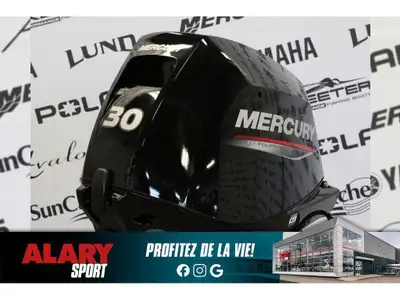 Welcome to Alary Sport Ontario Mercury 30ELPT DÉMARREUR ÉLECTRIQUE, PIED LONG (20 POUCES) 2026 Ce mo...