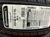 4 Brand New Continental ProContact TX 205/45/17 Ottawa Ottawa / Gatineau Area Preview