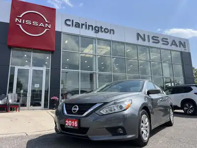 Experience reliable performance and modern design with the 2016 Nissan Altima 2.5 S, now available a...