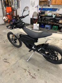 Still new top of the line Zero electric motorcycle