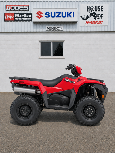 FINANCE APPLY HERE: https://houseofpowersports.ca/finance/vehicle 2026 SUZUKI KING QUAD 500XP Depend...