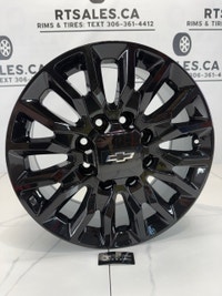 20x8.5 GMC CHEVY Replica Rims 8x180 2500 3500 Gloss Black Saskatoon Saskatchewan Preview