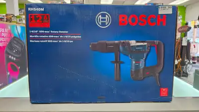 BOSCH 120v Corded 1-9/16" SDS Max Combination Hammer Drill - NEW - The motor is rated at 170 to 340...