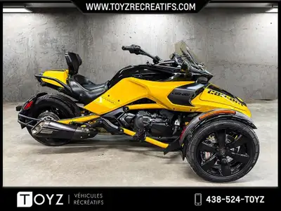 2017 Can-Am SPYDER F3-S DAYTONA SE6 2017 CAN-AM SPYDER DAYTONA F3S SE6 MOTEUR 1330 CC ÉDITION SPÉCIA...