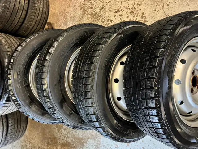 16” OEM SUBARU WHEELS 5X100 WITH 225/65R16 YOKOHAMA WINTER in Tires & Rims in Oakville / Halton Region - Image 5