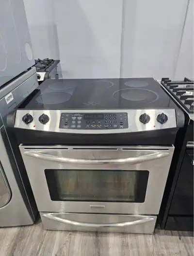 Frigidaire 30" Stainless Steel Slide-In Electric Stove Oven Rang, View more