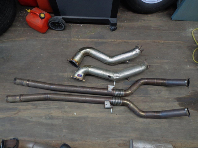Audi RS7 Down pipes and extension pipes in Other Parts & Accessories in Stratford - Image 2