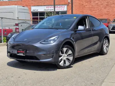 2023 TELSA MODEL Y LFP BATTERY CHARGE TO 100% -GREY EXTERIOR / BLACK INTERIOR / AUTOPILOT / FSD 3 CO...