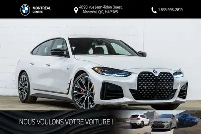 *English below* *Français:* Cette exceptionnelle BMW M440i xDrive Gran Coupe Édition Legacy 2024, af...