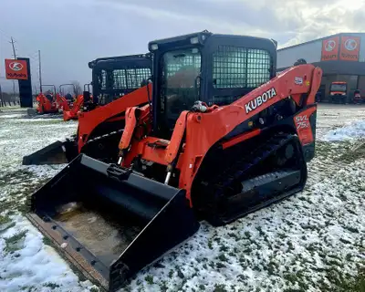 NEW TRACKS, Full Cab with heat and AC, standard flow, Hyd quick attach, radio, tracks are fair condi...