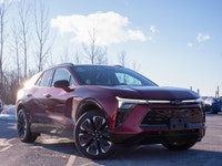 Modern, fast, and tech-forward, the 2025 Chevrolet Blazer EV AWD RS is an all-electric SUV designed... (image 1)