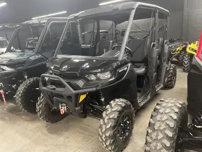 2025 CAN-AM DEFENDER MAX XT HD10 SIDE BY SIDE STOCK #A112852 82HP ROTAX ENGINE PRO-TORQUE CTV TRANSM...