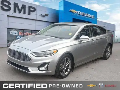 Saskatoon Motor Products - Recent Arrival! 2020 Ford Fusion Hybrid Titanium - Certified. Certificati...