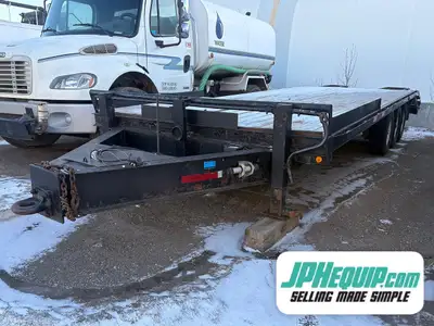 2004 Double A 25 ft Flat Deck Trailer WE SHIP DIRECT TO YOU, USA, and Worldwide!! Financing Availabl...