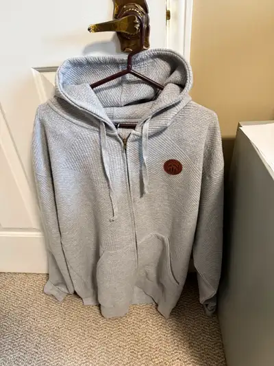 Brand New Canadian Apparel Men's Grey Hoodie.Size XXL., View more
