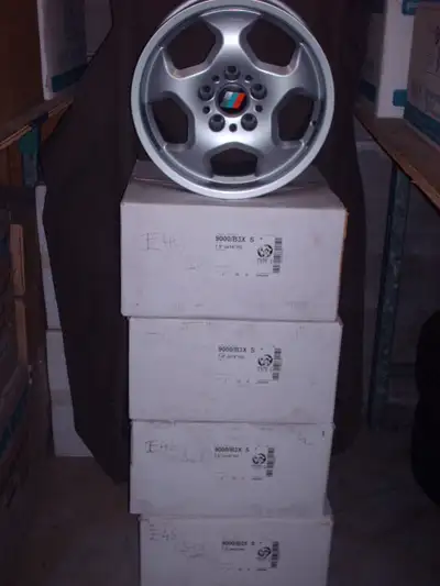 Brand new 16" REPLICA of BMW "Style 23" wheels with proper specs (7.5XC16, 5X120, ET 38, CB 72.6), m...