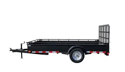 2026 Canada Trailer 6x10 3K utility trailer, heavy duty commercial grade steel construction, ramp, D...