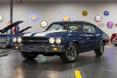 Transmission: 4-speed manual transmission. 1970 Chevelle SS 454 — Numbers Matching, True SS 454 with...