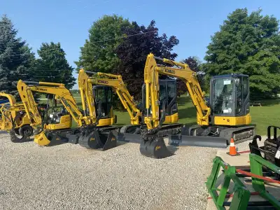 Iron Inventory Inc! CONTACT SALES FOR PRICING Kobelco Excavator 1.7-6 Ton Class SK17SR-6E, SK35SR-7,...