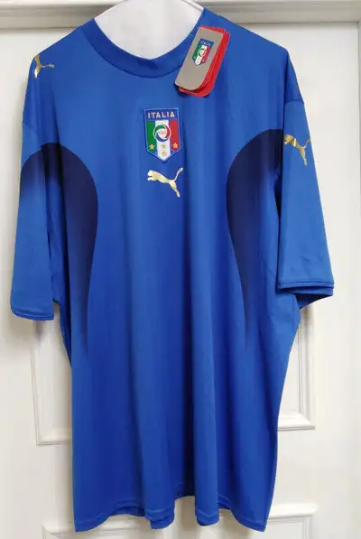 Italia jersey  NEW 4 Star World Cup FIGC Puma men's XXL only 1, View more