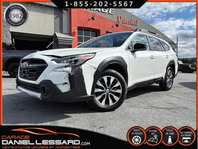 Subaru Outback XT LIMITED AWD CUIR TOIT GPS MAG 18" EYESIGHT 202 in Cars & Trucks in St-Georges-de-Beauce - Image 2
