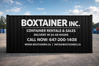 BOXTAINER STORAGE CONTAINERS - 647-200-1408 Boxtainer Inc. Call: 647-200-1408 Email: info@boxtainer....