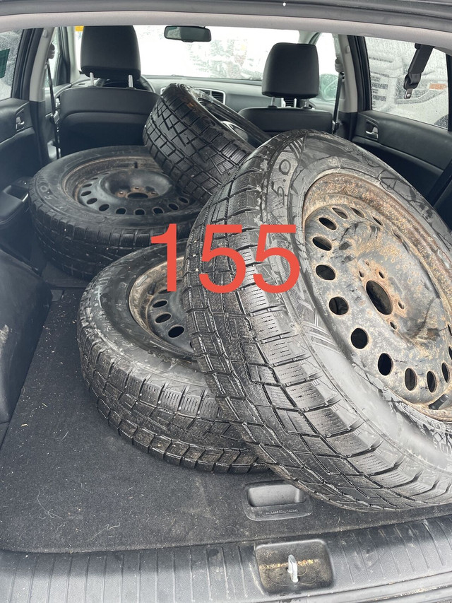 155 STARFIRE RS W 5.0 225/60R17 WINTER TIRES ON STEEL RIMS Tires & Rims Oakville / Halton