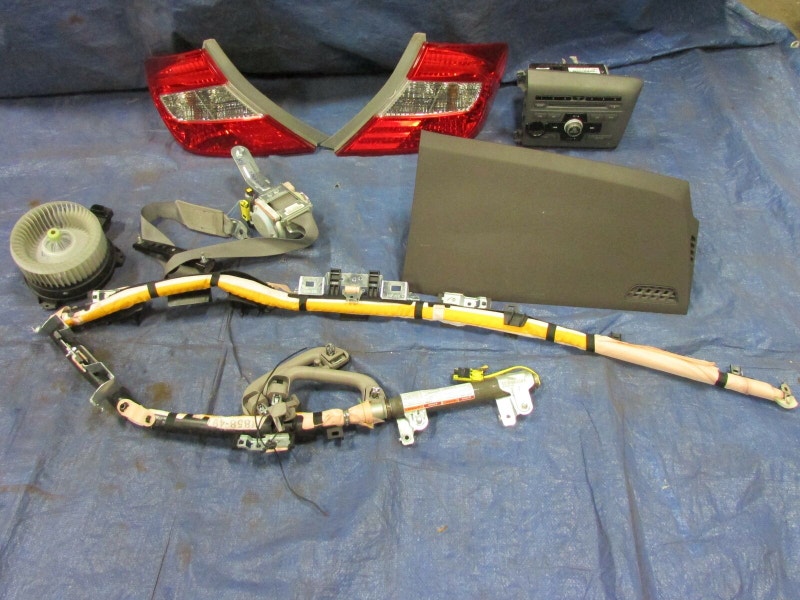 Honda Civic Door Taillight Trunk Rear Bumper Airbag Mirror 2012 Auto