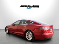 SAFETY INCLUDED ONE OWNER ACCIDENT FREE LOCAL ONTARIO CAR Very Clean Tesla Model S AWD . Red on Blac... (image 3)