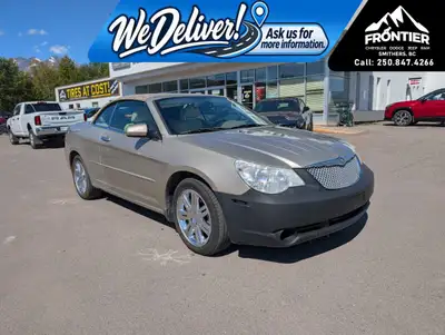 The 2008 Chrysler Sebring Limited Convertible in Tan is a stylish four-passenger, two-door convertib...