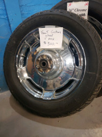 Custom front 16" wheel for Harleys