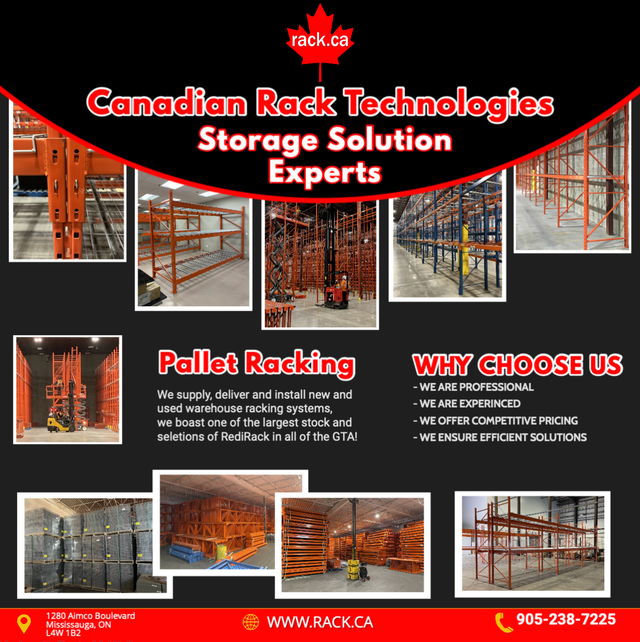Warehouse storage equipment  - Canadas #1 source - Huge Stock! in Industrial Shelving & Racking in Mississauga / Peel Region - Image 2