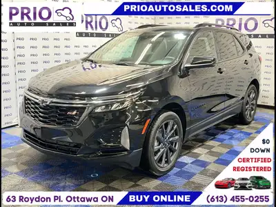 Certified All Wheel Drive Rear-View Camera Parking Sensors ECO Start Push Start Leather Seats Heated...