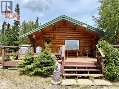 Waterfront Cabin at Hatheume Lake Resort! Escape to the peaceful beauty of the lake with this charmi...