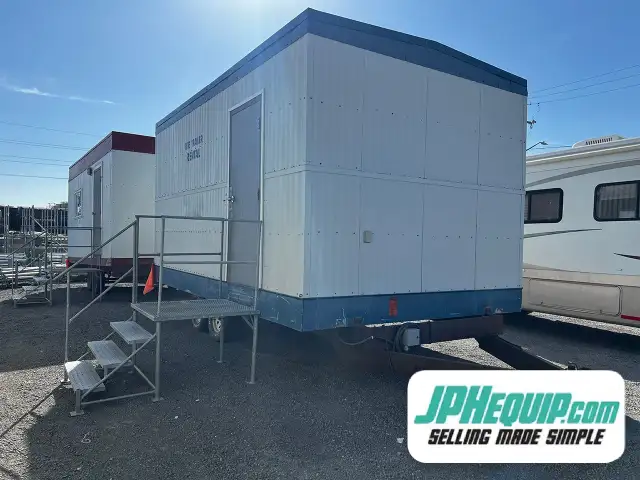 18ft x 10ft Office Trailer - Jobsite Trailer #11098 BP in Heavy Equipment in Edmonton - Image 2