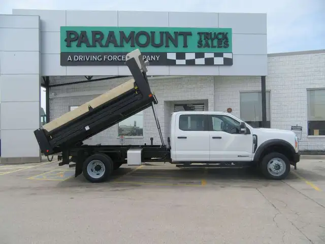 2023 Ford F-550 CREW CAB 4X4 DIESEL WITH 12FT STEEL DUMP BOX in Cars & Trucks in Oakville / Halton Region - Image 13